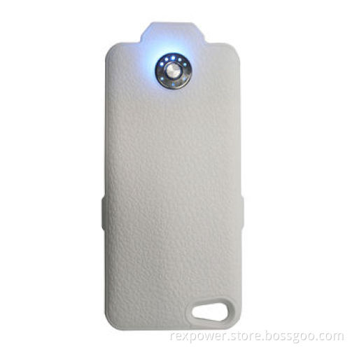 Power Bank Case, 2,500mAh Capacity (Li-polymer Battery), 5V DC 800mA Output, 5V DC 800mA Input